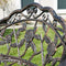 LEAN ON US Belleze Antique Designed Rose Style Outdoor Patio Park Garden Bench Bronze Love Seat Cast Iron Backyard Porch Home Pool