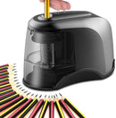 Electric Pencil Sharpener with Heavy Duty Helical Blade, USB or Battery Powered Operated for No.2/Colored Pencils(6-8mm), Supplies for School Classroom/Office/Home, Perfect for Artist Students Kids