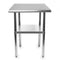 GRIDMANN NSF Stainless Steel Commercial Kitchen Prep & Work Table - 30 in. x 24 in.