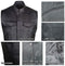 SOA Men's Leather Vest Anarchy Motorcycle Biker Club Concealed Carry Outlaws S