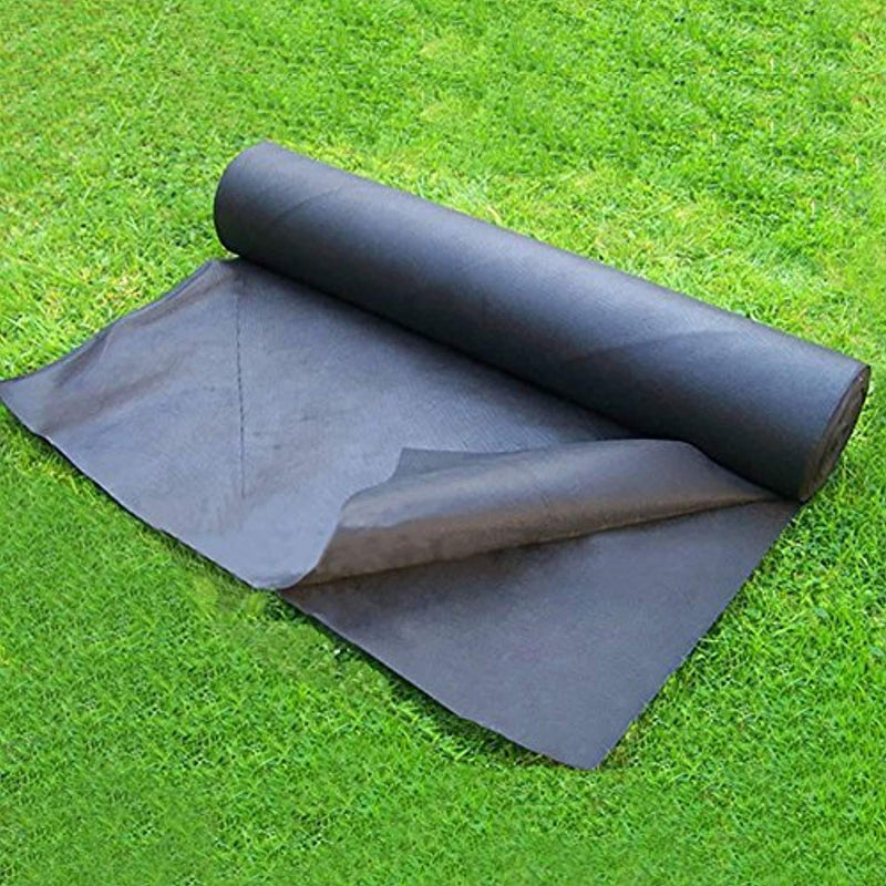 OriginA 2.3Oz Premium Weed Control Fabric Ground Cover Weed Barrier Eco-Friendly for Vegetable Garden Landscape,Non woven Fabric,3x25ft,Black