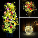 LED Fairy Lights 33ft 100 LEDs Battery Operated String Lights Waterproof Multi Color Changing, Firefly Lights with Remote Control for Indoor,Outdoor,Bedroom,Patio,Wedding,Party