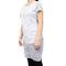 [100 Pack] Disposable 24"x42" Medium Waterproof Grease Resistant Poly Adult Women Men Bib Apron with Dispenser Box, White by Fit Meal Prep