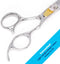 Equinox International Professional Razor Edge Series - Barber Hair Thinning/Texturizing Scissors/Shears - 6.5 Inches