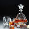Kingrol 6 Pack Crystal Whiskey Glasses - 10 oz Twist Scotch Glasses for Drinking Bourbon, Cognac, Irish Whisky, Glassware Gift Set