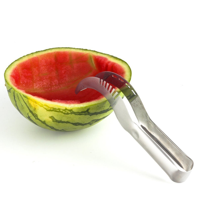 Watermelon Slicer Corer Peeler Stainless Steel Fruit Peeler Faster Melon Cutter-Useful and Smart Kitchen Gadget -Comenzar