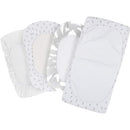 Bassinet Sheet Set | Cradle Fitted Sheets for Bassinet Mattress/Pads | Super Soft Jersey Knit Cotton | 3 Pack | 150 GSM |