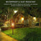 Solar Lights Outdoor Waterproof Dancing Flickering Flames Torches Lights 96 LED Landscape Decoration Lighting Dusk to Dawn Auto On/Off Solar Security Spotlight for Garden, Patio, Yard, Driveway-2 Pack