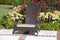 Patio Sense Coconino Wicker Adirondack Chair