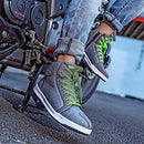 Motorcycle Shoes Men Streetbike Casual Accessories Breathable Protective Gear Powersport Anti-slip Footwear 8 One Year Warranty