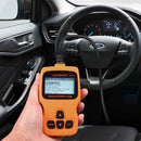 OM123 Vehicle Car Fault Code Reader - TekkPerry Mini Portable LCD OBDMATE OBDII OBD2 EOBD+CAN Scan Scanner Tool Car Vehicle Auto Engine Trouble Analyzer Tester Diagnostic Code Scanner Tool Orange