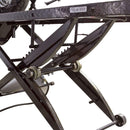 Rage Powersports BW-1000A Black Widow Extra-Long Motorcycle Lift Table with Center Jack