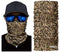 AXBXCX 2 Pack - Camouflage Print Seamless Neck Gaiter Bandana Face Mask for Outdoor Activities