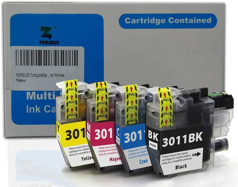 PERSEUS Compatible Ink Cartridge Replacement for Brother LC3029 Super High Yield XXL, Works with MFC-J6935DW MFC-J5830DW MFC-J6535DW MFC-J5930DW MFC-J5830DWXL Printer, LC3029BK LC30293PKS Pack of 4
