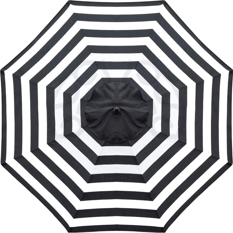 Sunnyglade 9ft Patio Umbrella Replacement Canopy Market Umbrella Top Outdoor Umbrella Canopy with 8 Ribs (Red)