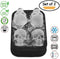 2 Pack 3D Silicone Skull Mold Ice Cube Mold, Onidoor Creative Candy Sugar Chocolate Mold Maker