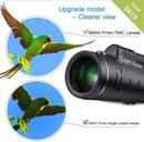 LS Monocular Telescope, 40X60 High Power HD Monocular with Smartphone Holder & Tripod for Hiking, Fishing, Hunting, Bird Watching, Travelling and Other Outdoor Activities, Great gift for adults and ch