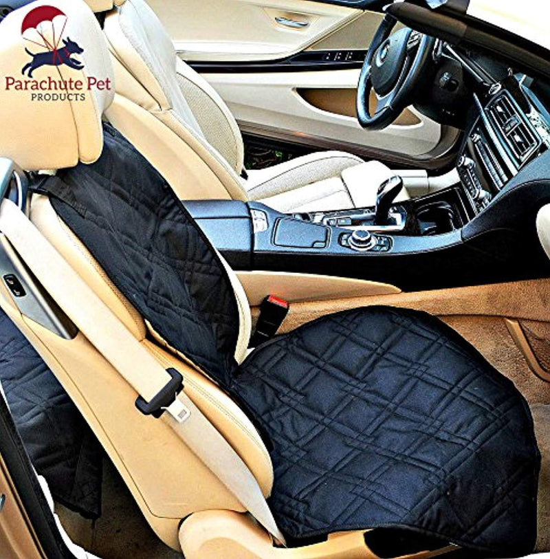 Front Seat Cover with Non-Slip Material and Scratch Proof to Protect Bucket Seat From Dog and Cat Scratches - Machine Washable by Parachute Products