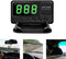 Digital Universal GPS HUD Speedometer Display GPS Head Up Dispaly Speedometer Car Truck Odometer with Over Speed Warning/Car Clock / 5.4in Large Screen KingNeed C90