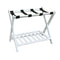 Casual Home 102-21 Shelf- White Luggage Rack