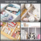 JONYJ Drawer Dividers/Organizer 4 Pack, Adjustable Separators 4" High Expandable from 11-17" for Bedroom, Bathroom, Closet, Office, Kitchen Storage, Strong Secure Hold, Foam Ends, Locks in Place