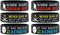 (6-Pack) Motivational Hockey Wristbands with Sports Quotes - Hockey Gifts Jewelry Accessories for Hockey Players Team Awards Party Favors - Unisex for Men Women Youth Teen Girls Boys