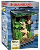 MarineLand 5 Gallon Portrait Glass LED Aquarium Kit