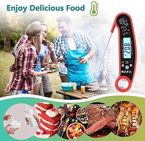 Govee Digital Meat Thermometer, Instant Read Meat Thermometer with Bottle Opener Waterproof Grill Thermometer with Calibration, Backlit Cooking Food Thermometer with USDA FDA Certificate
