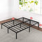 Best Price Mattress Queen Bed Frame - 14 Inch Metal Platform Beds w/ Heavy Duty Steel Slat Mattress Foundation (No Box Spring Needed), Black