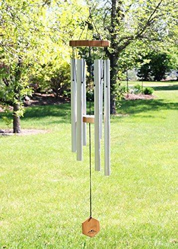 Soothing Melodic Tones & Solidly Constructed Bamboo/Aluminum Chime by UpBlend Outdoors