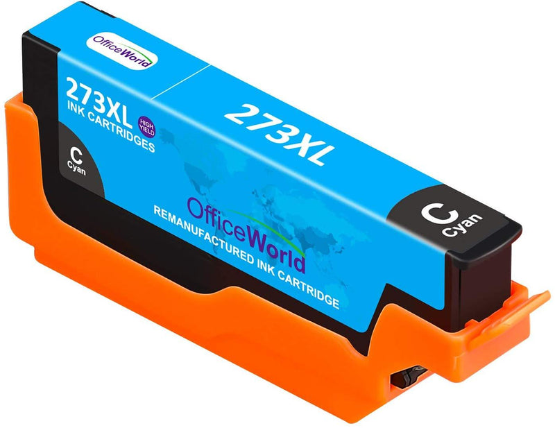 OfficeWorld Remanufactured Ink Cartridge Replacement for Epson 273 273XL 273 XL T273XL Used for Expression XP520 XP820 XP620 XP610 XP800 XP810 XP600 Printer, 5-Pack (1PB/1BK/1C/1M/1Y, High Yield)