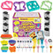 Complete Bento Lunch Box Supplies and Accessories For Kids - Sandwich Cutter and Bread Crust Remover - Mini Vegetable Fruit cookie cutters - Silicone Cup Dividers - Food Picks and FREE Lunch Notes