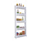 Home-Man Laundry Room Organizer, Mobile Shelving Unit Organizer with 5 Large Storage Baskets, Gap Storage Slim Slide Out Pantry Storage Rack for Narrow Spaces