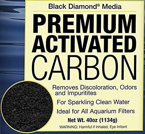 Marineland Black Diamond Media Premium Activated Carbon, 40 Ounce