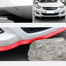 Front Lip ,HengJia Auto Parts 2.5m/8.2ft Car carbon fiber front lip,Front Bumper Lip ,Carbon Lip ,Side Skirt, front lip spoiler 100% waterproof protection(Carbon black)