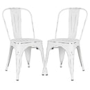 POLY & BARK EM-112-BLK-X4 Trattoria Side Chair in in Black (Set of 4)