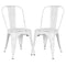 POLY & BARK EM-112-BLK-X4 Trattoria Side Chair in in Black (Set of 4)