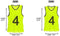 Unlimited Potential Nylon Mesh Scrimmage Team Practice Vests Pinnies Jerseys Bibs for Children Youth Sports Basketball, Soccer, Football, Volleyball (Pack of 12)