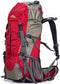 Hiking Backpack 50L Travel Camping Backpack with Rain Cover