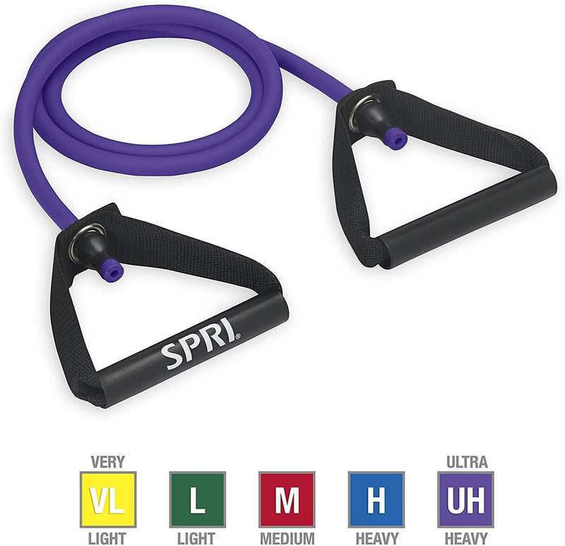 SPRI Xertube Resistance Bands Exercise Cords (All Exercise Bands Sold Separately)