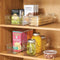 mDesign Kitchen, Pantry, Refrigerator, Freezer Storage Organizer Bins - Set of 4, Clear