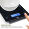 Smart Weigh Digital Glass Top Kitchen and Food Scale, 5- Unit Modes, Liquid Measurement Technology, Professional Design, Black