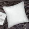 Utopia Bedding Decorative Pillow Insert (Pack of 2, White) - Square 18x18 Sofa and Bed Pillow - Microfiber Cover Indoor White Pillows