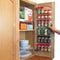 Evelots Spice Gripper Clip Strips-Cabinet Door-Hold 24 Bottles-Set of 6 Strips