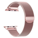 OULEDI Compatible Stainless Steel Band for Apple Watch Replacement Mesh Strap Bracelet for iWatch Series 1 Series 2 Series 3 with Magnetic Closure Clasp 38mm Rose Gold