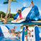 Intex Water Slide Inflatable Play Center, 135"" X 81"" X 50"", for Ages 6+