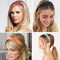 EAONE 16 Pieces Satin Headband Hard Headbands Wide Anti-slip Ribbon Hair Bands for Women Girls with 1 pouch bag, 1.2 Inch, 16 Colors