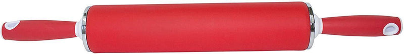 DoughEZ 21.5-Inch Non-Stick Silicone Rolling Pin with Contoured Handles, Dishwasher Safe, BPA Free, FDA Approved Materials