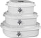 Corelle Coordinates by CulinWare 6-Piece Microwave Cookware, Steamer and Storage Set, Splendor