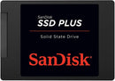 SanDisk SSD PLUS 1TB Internal SSD - SATA III 6 Gb/s, 2.5"/7mm, Up to 535 MB/s - SDSSDA-1T00-G26